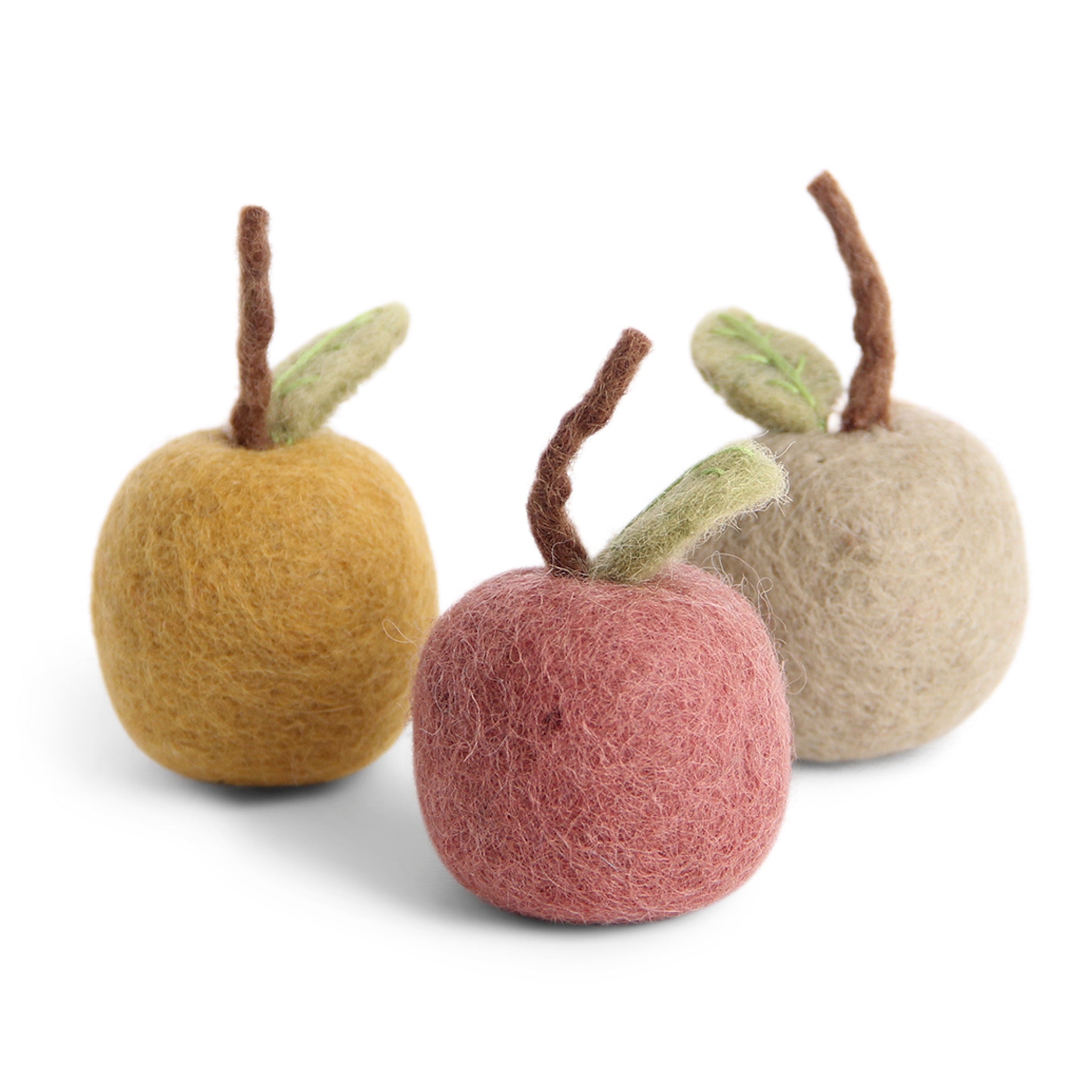 Apples - Pastel (Set of 3) - Hanging Decorations